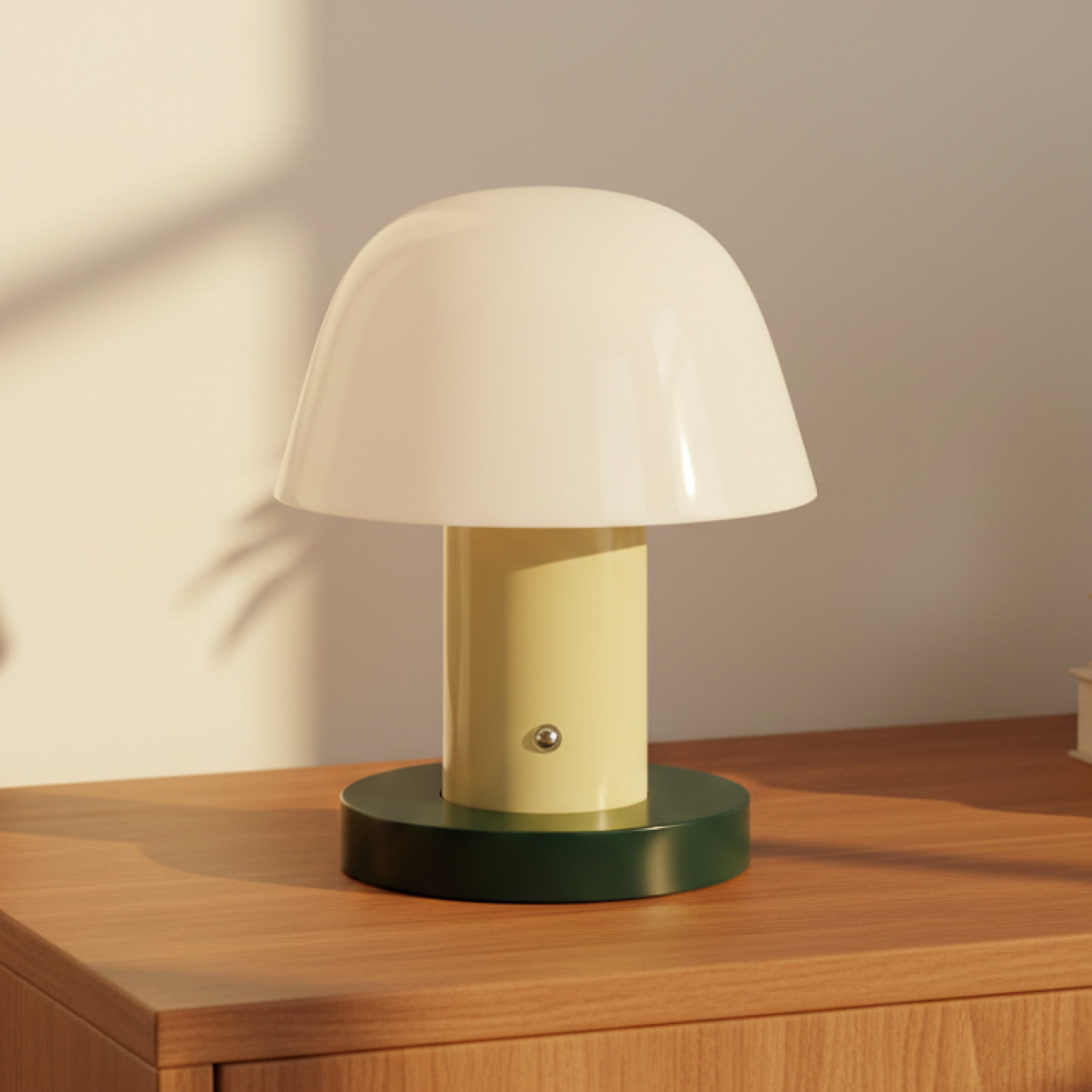 Colour Block Mushroom Lamp