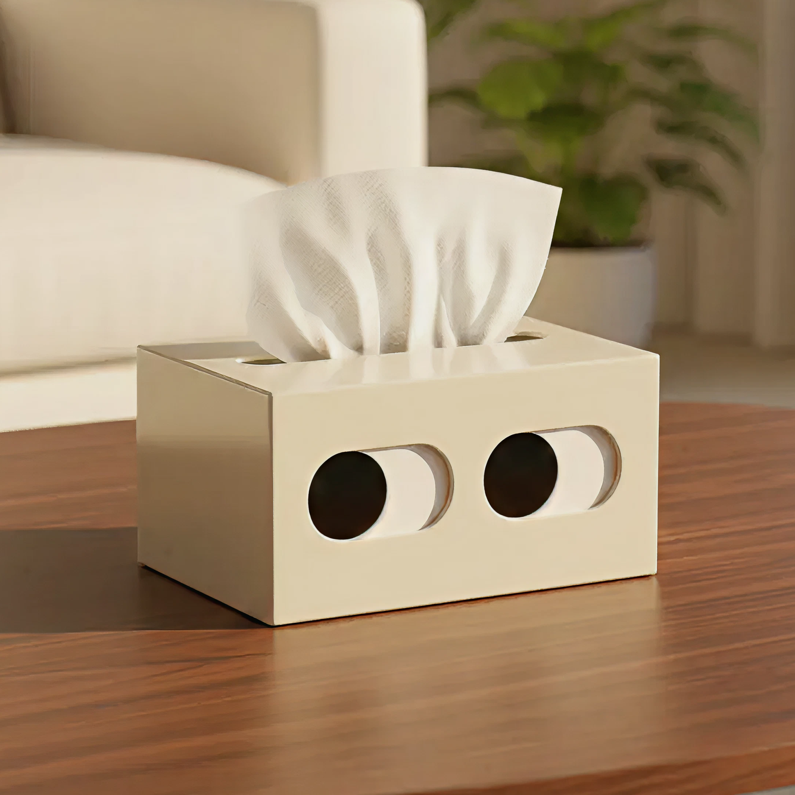 Friendly Tissue Box