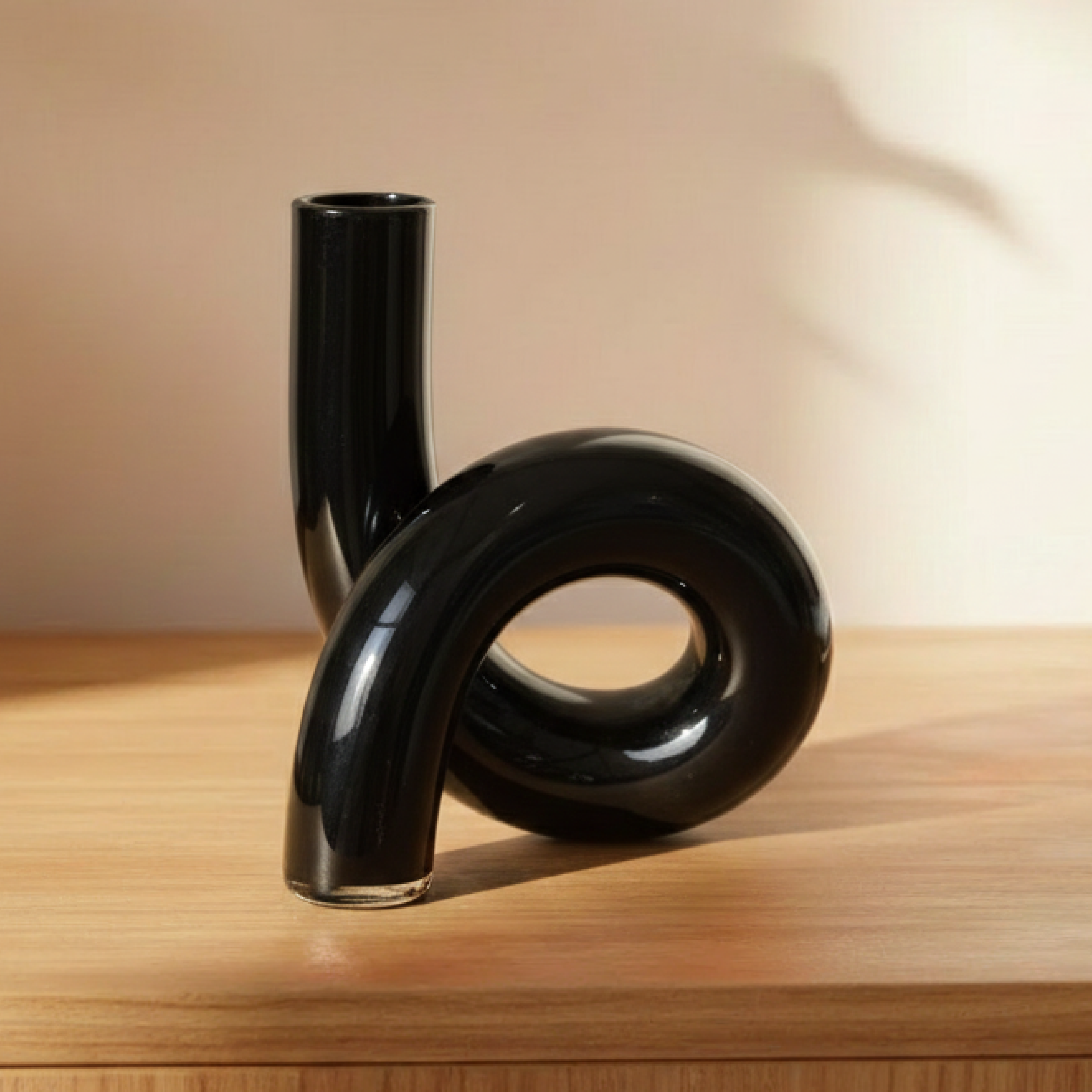 Ribbon Glass Vase