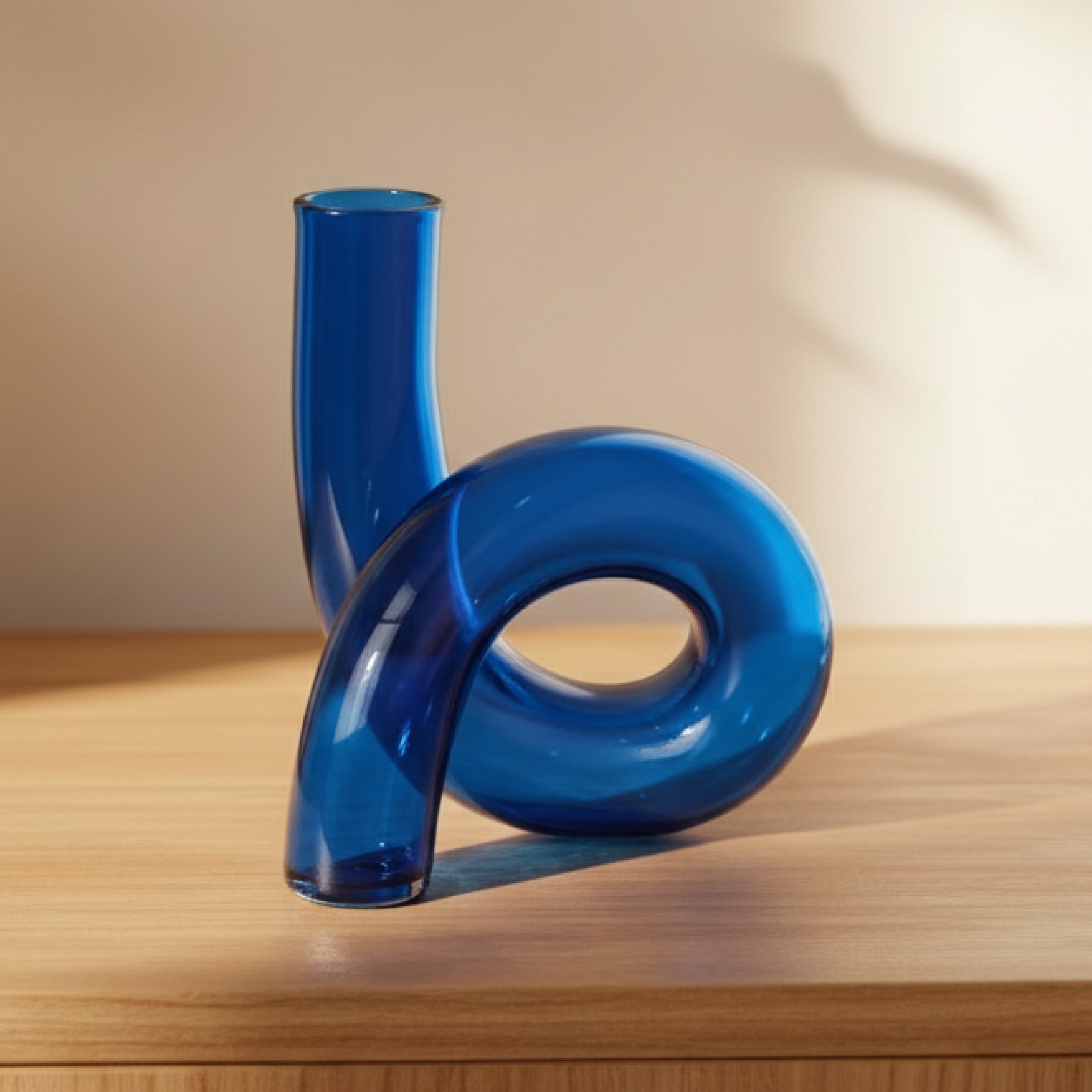 Ribbon Glass Vase