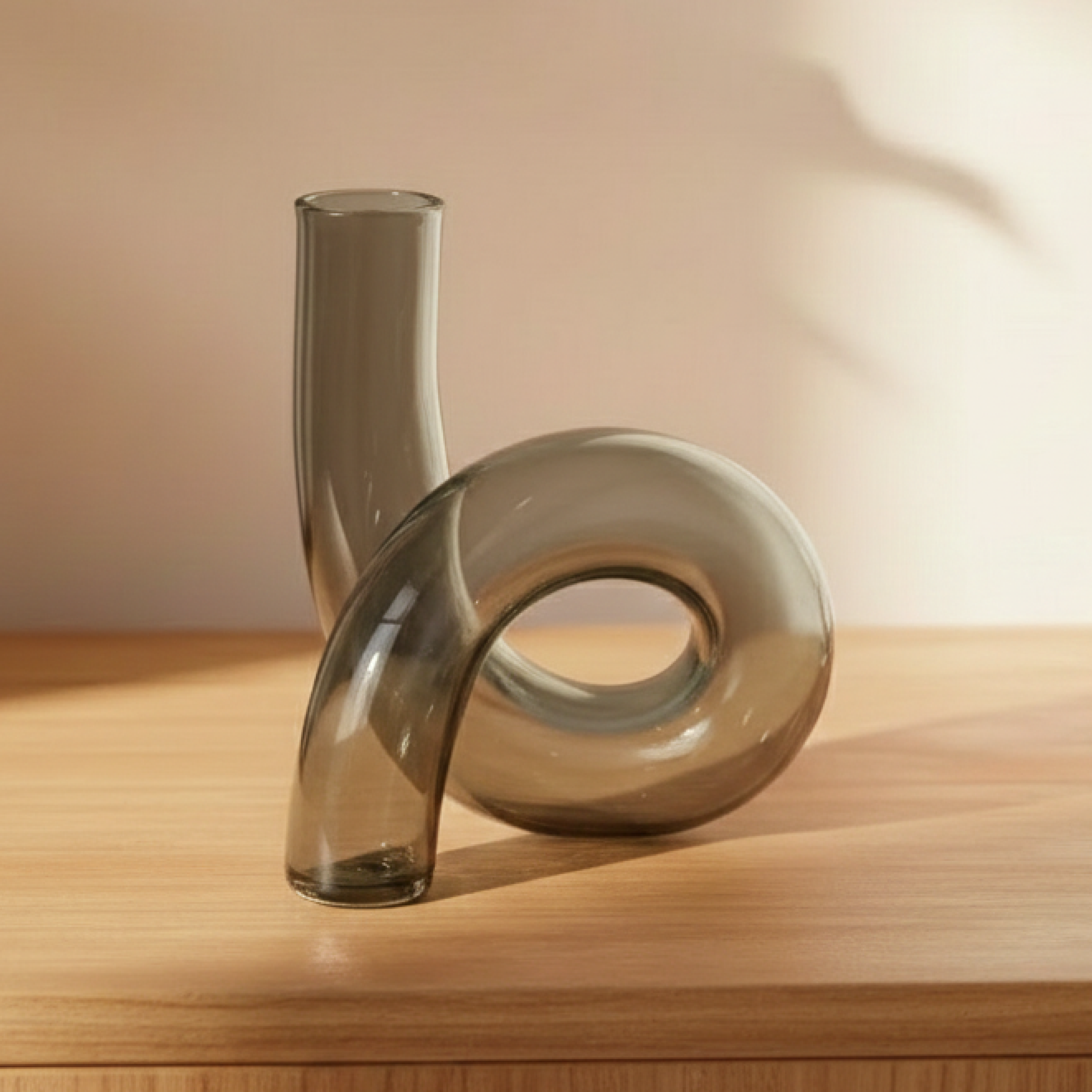Ribbon Glass Vase