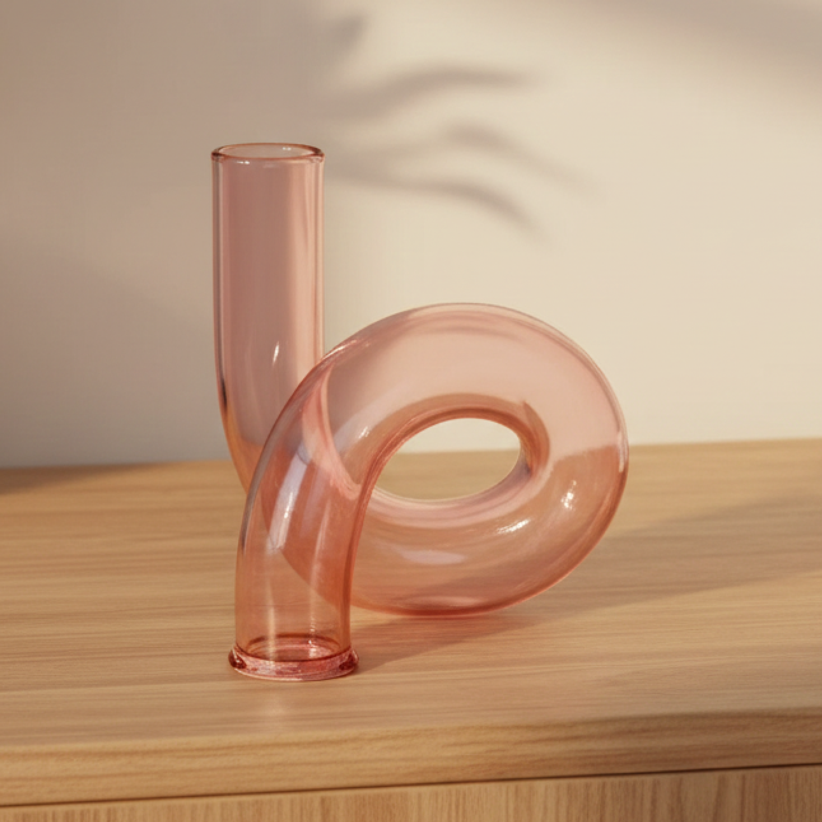 Ribbon Glass Vase